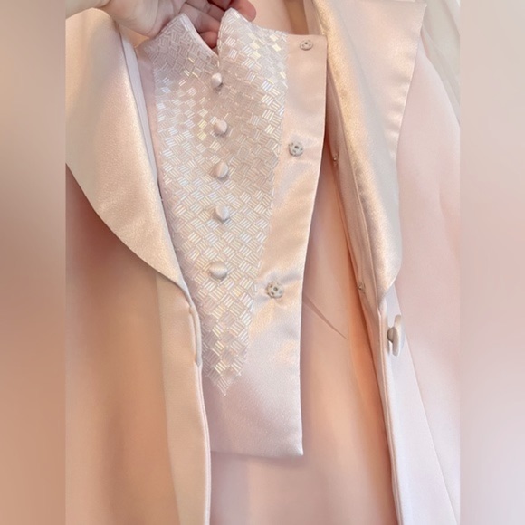 NWT J.R. NITES by Caliendo Light Pink Blazer - Picture 7 of 10